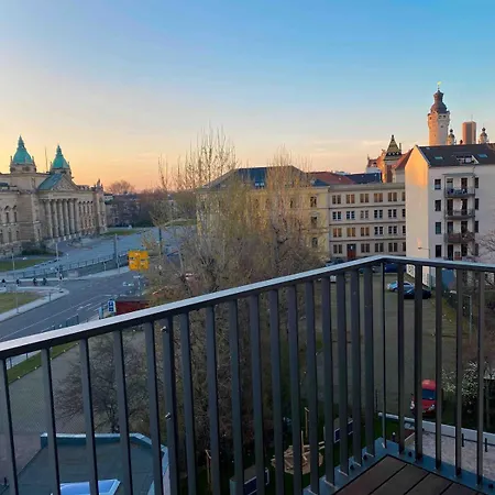 Charmante Neubauwohnung Im Zentrum - Bundesverwaltungsgericht Апартаменты Лейпциг