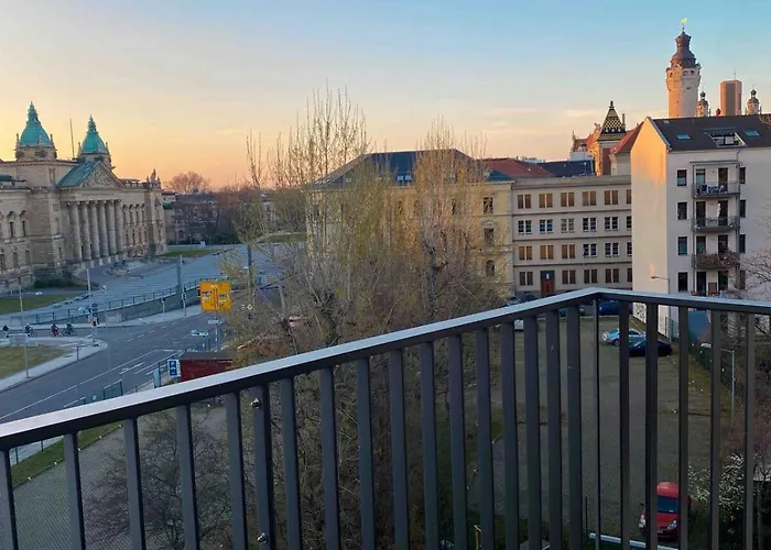 Charmante Neubauwohnung Im Zentrum - Bundesverwaltungsgericht Apartment Leipzig
